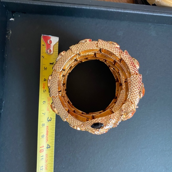 Magnificent Snake Arm Cuff / Bracelet New. Ships Free - Picture 9 of 12